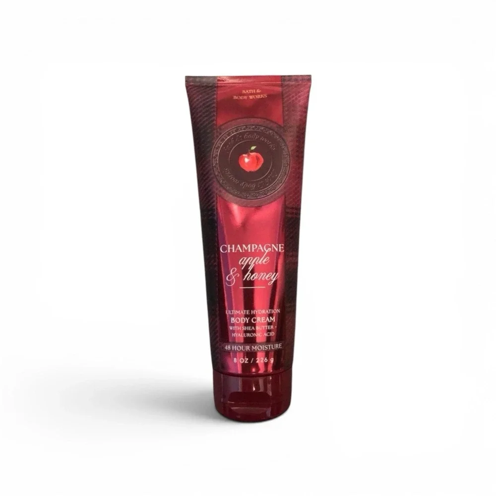 Bath & Body Works Champagne Apple & Honey Body Cream 8 oz New Retired